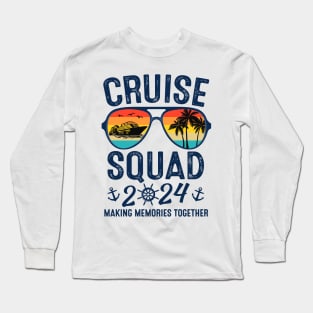 Cruise Squad 2024 Summer Vacation Long Sleeve T-Shirt